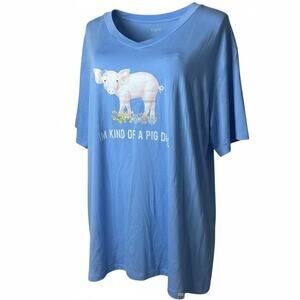 "I’m Kind of a Pig Deal" Fun Women’s Tshirt XXL NWT